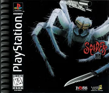 Spider - The Video Game (US) box cover front